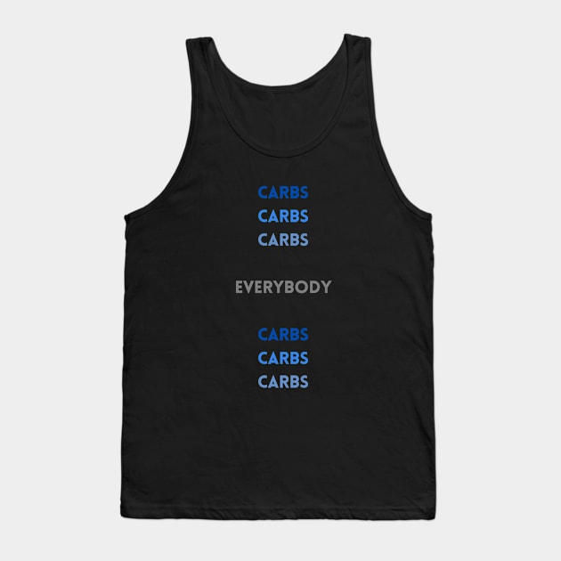 CARBS! Tank Top by Booze & Letters